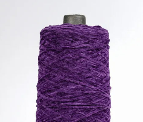 Χρωματιστά ράμματα κροσέ Baby Bernat Strip Polyester Fuzzy Velvet Chenille Yarn