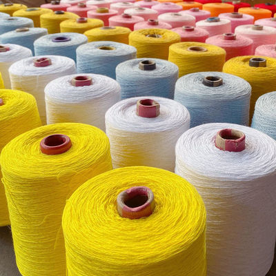 Φανταστικό ράψιμο Polyester Spun Yarn Custom Ring Hot Fabric Polyester Viscose Blended Yarn