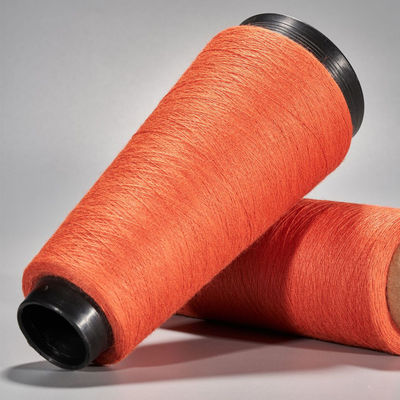 Φανταστικό ράψιμο Polyester Spun Yarn Custom Ring Hot Fabric Polyester Viscose Blended Yarn