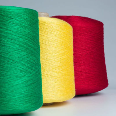 3226S/1 Νήμα Filament Viscose Blend Yarn 60S Hot Ring 50% πλέξιμο Σπουνράκι ραφή 30S/1 Βόρτεξ 75D/24F Μέτρηση