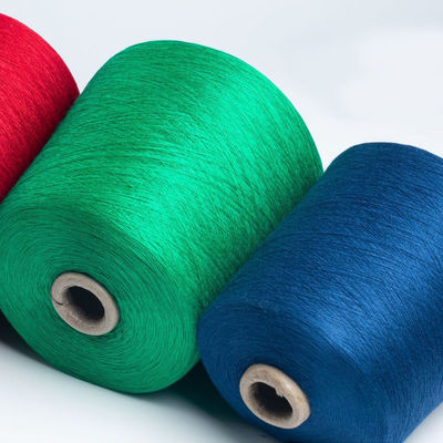 Αρχικό 16S Vortex Core 30S/1 Viscose Yarn Hot 75D/24F Custom Polyester Yarn