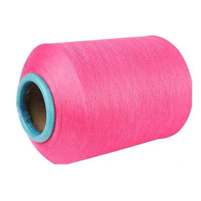 Διαυγές Dty Ply Βαμβακερό Spandex Yarn Χρωματιστή 20/150D Μηχανική Νήμα Καλυμμένο Ελαστικό 210D Νήμα